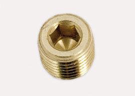 Hollow Hex Pipe Plug