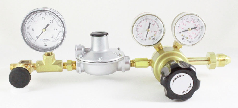 Two-stage General Purpose Regulators for Low Pressure Delivery